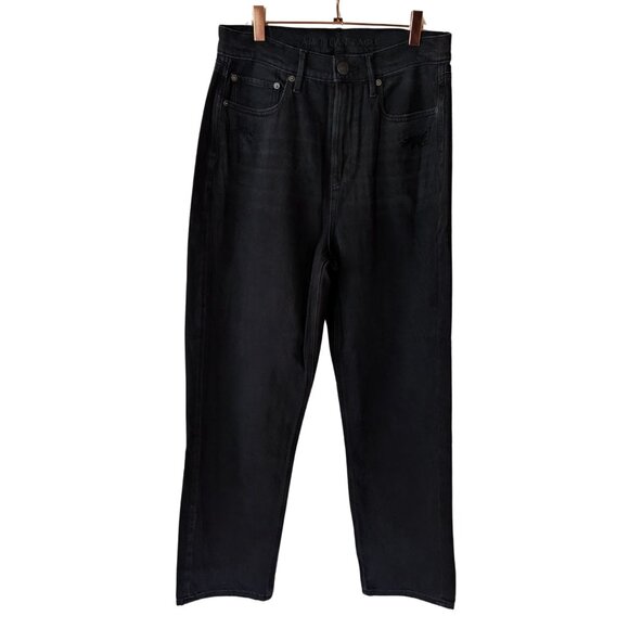 American Eagle Outfitters Highest Rise 90's Boyfriend Jeans in Washed Black - Picture 1 of 6